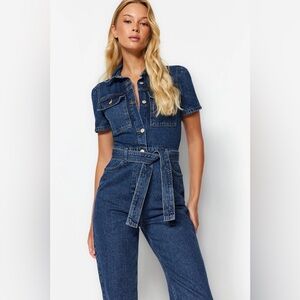NWT Women’s Denim Jumpsuit